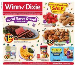 The circulars offer great value and savings on hundreds of household and grocery items from your favorite brands. . Winn dixie weekly ad slidell